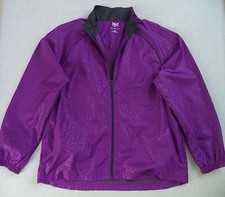 Girls EVERLAST fitness jacket sz XL running track gym sports team windbreaker