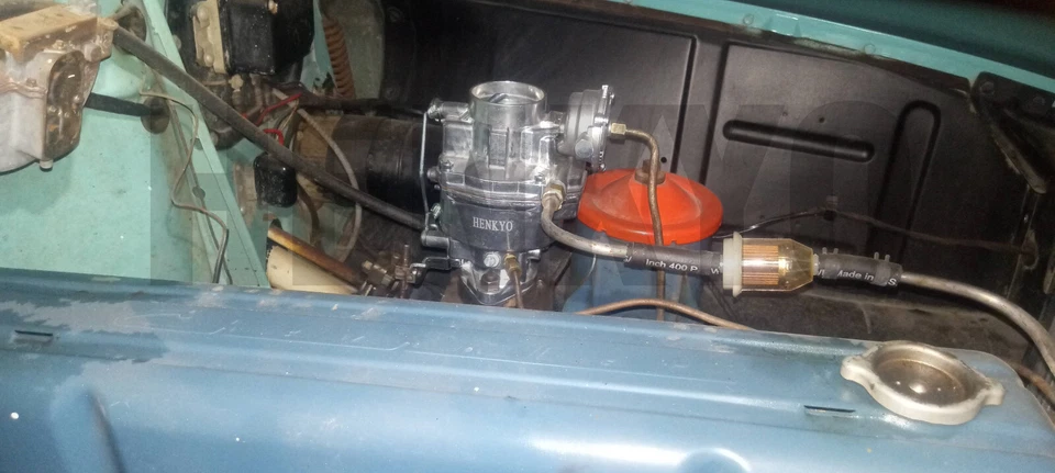 1950 -1956 Chevy 235 ci 6 Cyl Eng ROCHESTER 1bbl CARB w/Automatic Choke #7003536 - Image 3 of 4