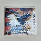 Pokemon Ultra Sun Nintendo 3DS Case and Manual Only NO GAME Authentic