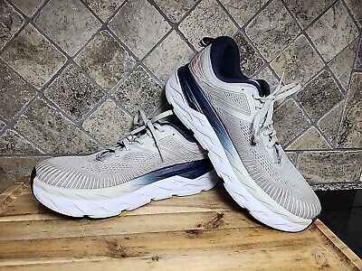 Hoka One One Bondi 7 Womens 9 M Shoes Gray Running Walking Hoka One One Bondi 7 Womens 9 M Shoes Gray Running Walking