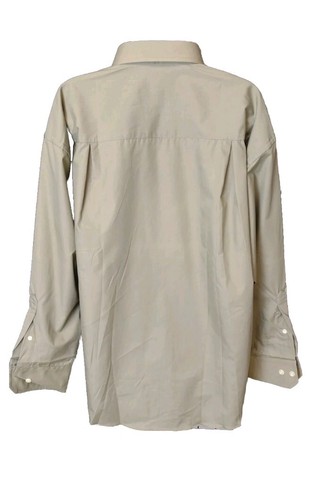 Kenneth Cole Button Down Shirt Men's Size 17 32/33 Long Sleeve Light Green Top - Picture 4 of 5