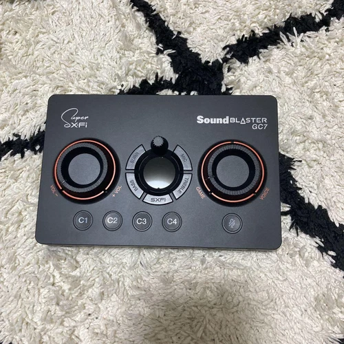 Sound Blaster GC7 Game Streaming DAC Amp ft 7.1 Buttons, Programmable SB-GC7