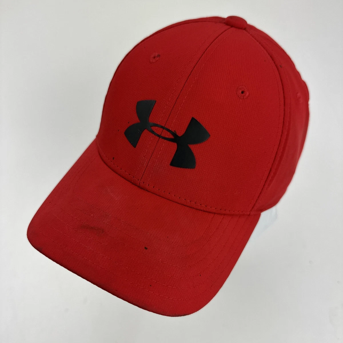 Red under armour clearance hat
