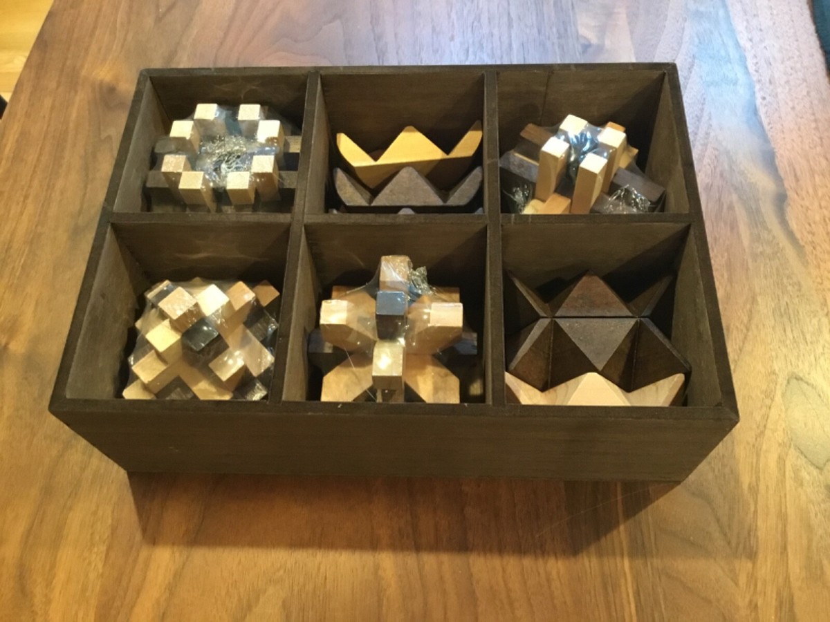 HORIZON GROUP 87278 SET OF SIX WOODEN PUZZLES. NEW. | eBay