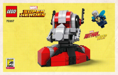 LEGO 75997 Marvel Ant Man and The Wasp SDCC 2018 Exclusive Comic