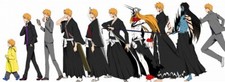 Anime hollow ichigo kurosaki mugetsu Stitched Gaming Mat Desk