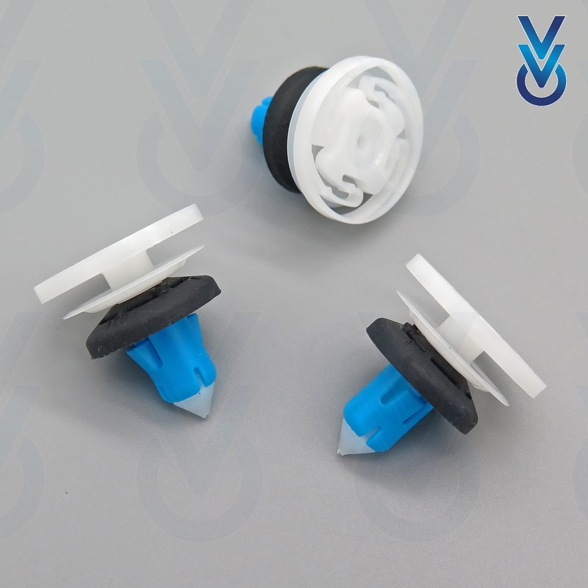 10x VVO® Rear Door Card Clips for some Alfa Romeo Stelvio, Giulia