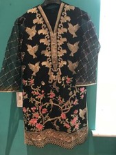 Sheqe Black Kurti 