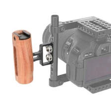 CAMVATE Left Right Side Handle w/1/4" Screw 0.6 to 0.8" Apart fr Camera Cage Rig