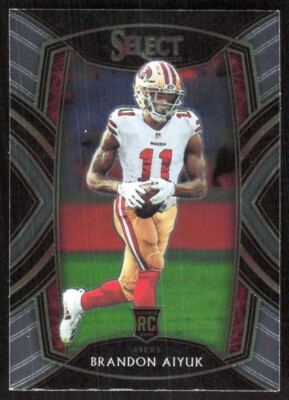 2020 2956E Panini Select Brandon Aiyuk Rookie San Francisco 49ers #266