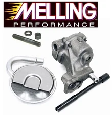 MELLING M55 Oil Pump+Pickup Screen+Drive Shaft+Stud for Chevy SBC 327 350 400