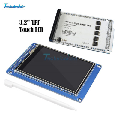 3.2 inch TFT LCD Module Display Touch Panel SD Card 240x320 Mega LCD Shield