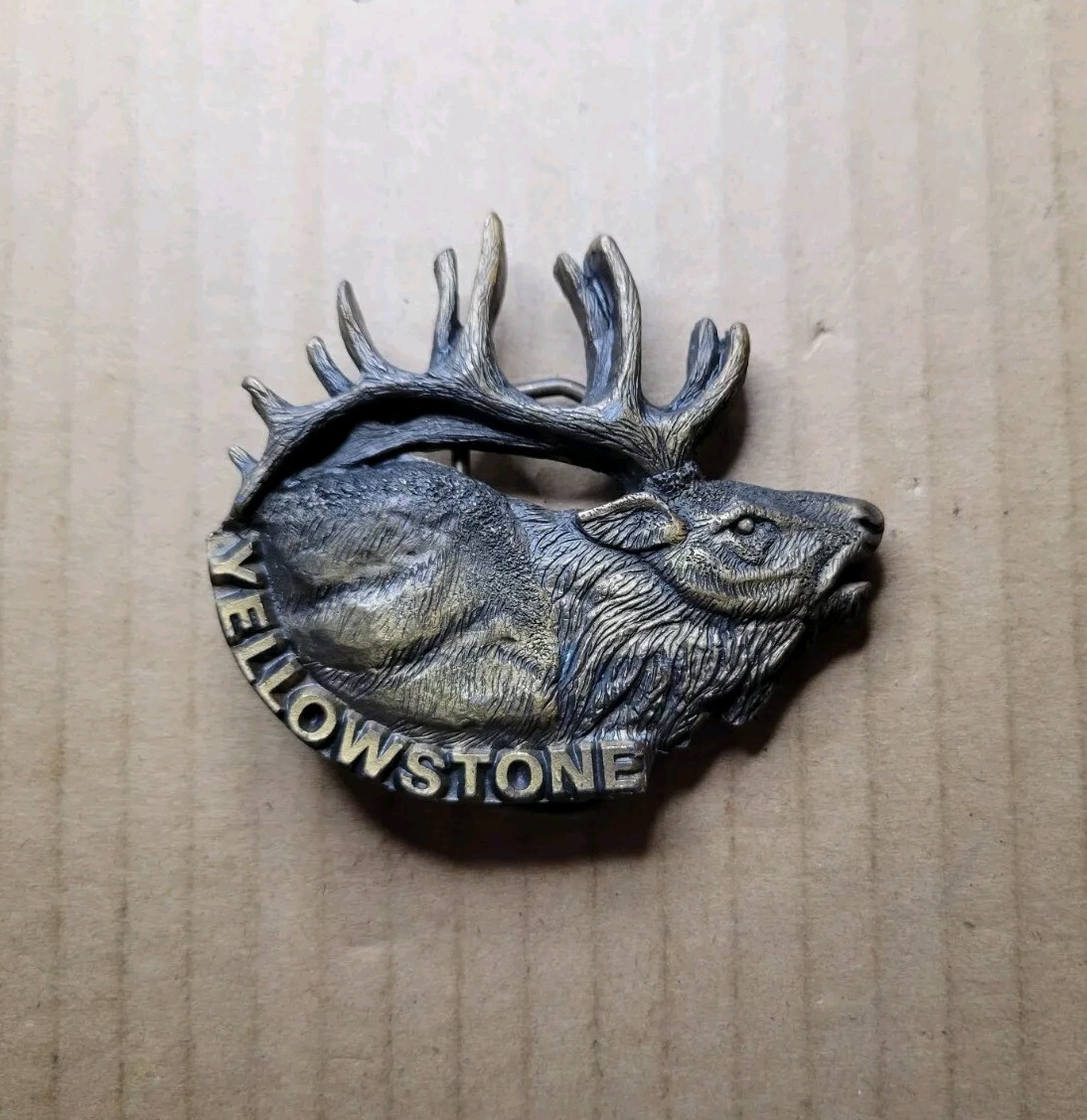 【マー】 Vintage Spec-Cast 1981 Denver Co Yellowstone Bull Elk 3