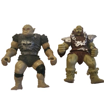 LOT 2014 True Legends ORKS ORK Ogre 4.5'' Chap Mei Action Figure Monster Playset