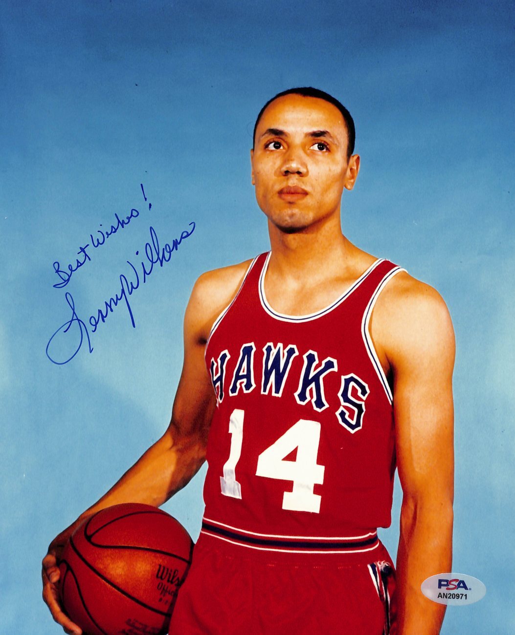 Lenny Wilkens Autographed Signed HOF /Inscribed 8x10 Photo Atlanta Hawks PSA/DNA 189055 