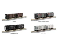 KATO #106-4700 COVERED HOPPER 8 CAR SET