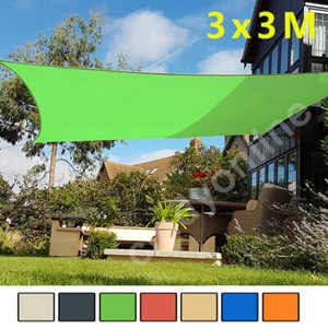 sonnensegel 3x3 quadrat