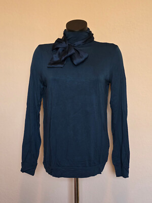 Edles Tom Tailor Langarm-Shirt mit Dekobändern in Größe M - nur einmal getragen!