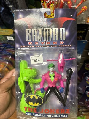 Batman Beyond The Jokerz W Hover-Cycle Action Figure Hasbro 1999