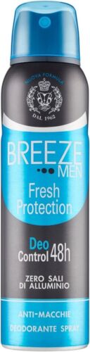 BREEZE Fresco Protection - Desodorante Spray 150 ML, 3 Piezas