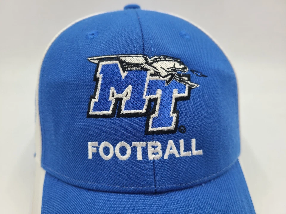 Middle Tennessee State University MTSU Blue Raiders Football Nike Hat Cap NCAA - Image 4 of 4
