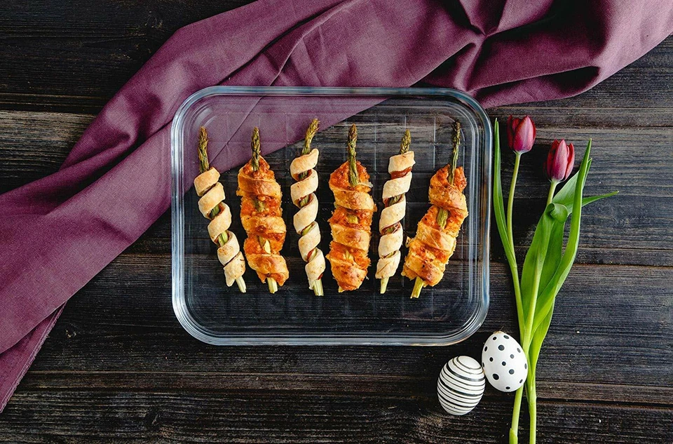 Pyrex Transparent Oven safe Scratch Resistant Glass Baking, Roasting Tray - Image 4 of 4