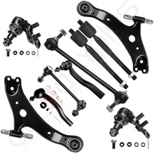 10pcs Front Lower Suspension Kit Control Arm For 02-03 Toyota Camry Lexus ES330