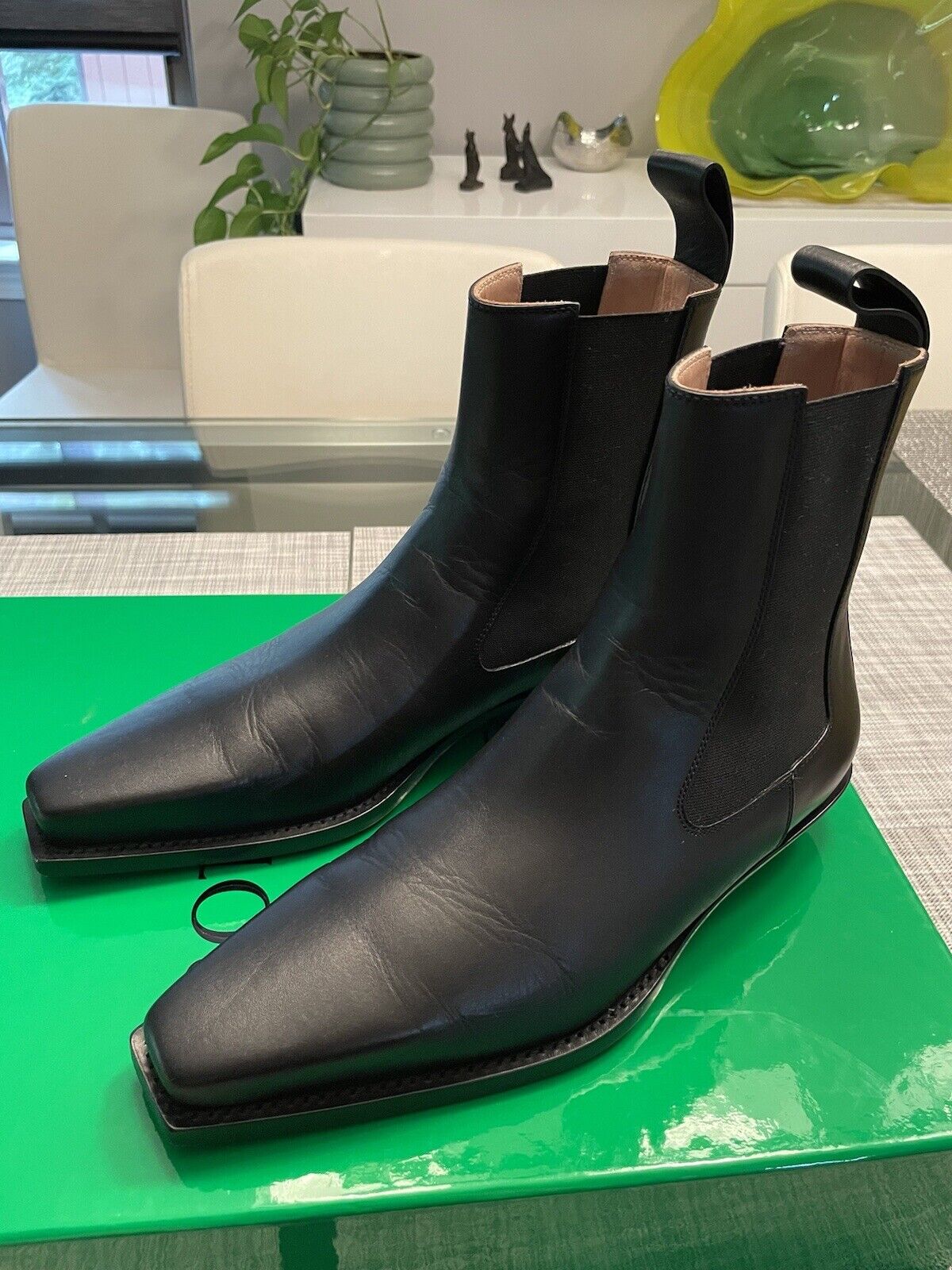 Bottega Veneta The Lean Chelsea Boots - Black - 40 - Once | eBay