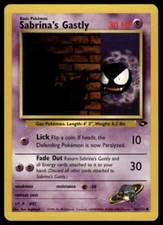 Pokemon Gym Challenge 96/132 Sabrina's Gastly