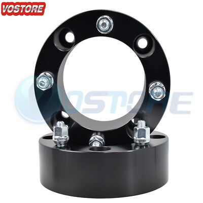 2PC 2'' 4x137 ATV Black Wheel Spacers for Can-Am Bombardier Outlander 400 4/137