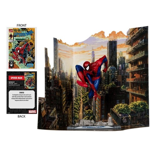 Marvel PVC Statue 1/10 Spider-Man 9 cm McFarlane Toys - Foto 3 di 8