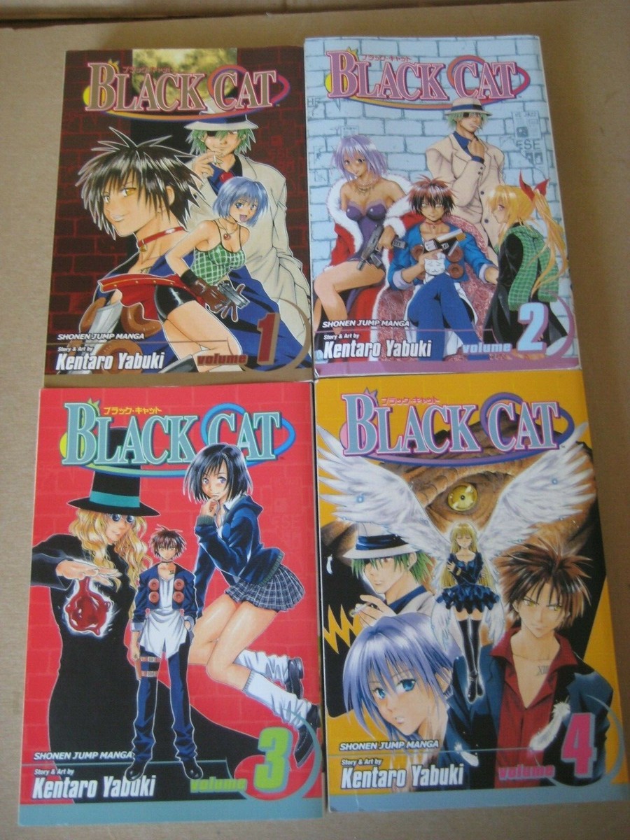 Black Cat 英語版　漫画　English Manga Black Cat 英語版 漫画 English Manga Black Cat Manga 1-10