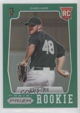 2012 Panini Prizm Retail Green Prizm Ryan Cook #190 1s8