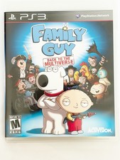Family Guy Back to the Multiverse PlayStation 3 PS3 CIB Manual