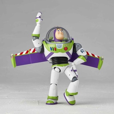 Amazing Yamaguchi Kaiyodo Revoltech Toy Story Buzz Lightyear Ver. 1.5 Disney