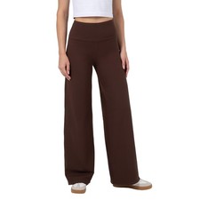 Active 's High Waist Wide Leg Pants Buttery Soft Lounge Yoga Pants with T...