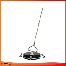 15" Pressure Washer Surface Cleaner 4000PSI + 2 Extension Wand Attachment Kit