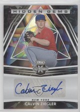2022 Panini Elite Extra Edition Hidden Gems Black Calvin Ziegler #HG-CZ Auto w5b
