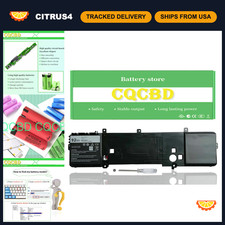 High-Capacity Laptop Battery for Dell Alienware 15 R1 R2 Series 14.8V 92Wh 6380m