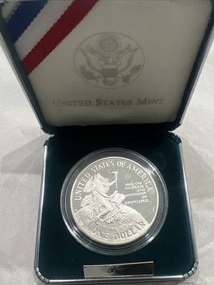 1996-P Smithsonian Institution 150th Anniversary Silver Dollar Proof Coin