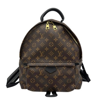 LOUIS VUITTON Palm Springs Backpack MM M44874 Brown Monogram Canvas #1861