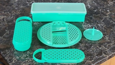 Vintage Tupperware Jadeite Green Lot 