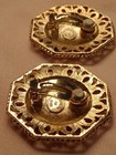 VTG RUNWAY '89 BARRERA FOR AVON GP "FALLING LEAVES" EARRINGS GEOMETRIC CLIPS EXC — photo 4