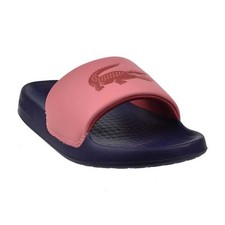 Lacoste Serve 1.0 124 3 Men's Slides Pink/Navy 747CMA0026-S1N