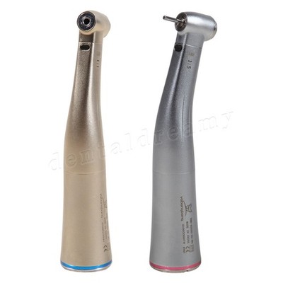 NSK type Dental Inner 1:1 /1:5 Increasing LED Fiber Optic Contra Angle E-type dd