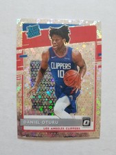 2020-21 Donruss Optic Daniel Oturu Holo Fast Break Prizm Rated Rookie #183