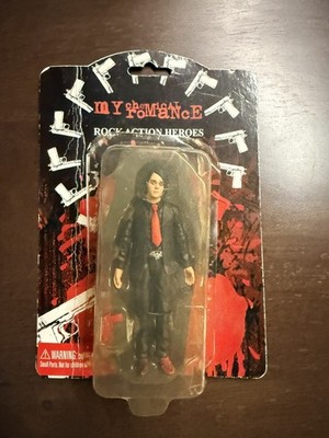 Gerard Way 2005 My Chemical Romance Action Figure With Coffin And Gun Unopened.