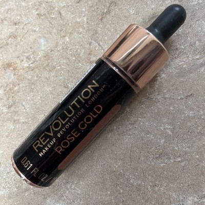 Makeup Revolution Liquid Highlighter Rose Gold 0.61 Fl Oz