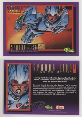 1993 Classic Deathwatch 2000 Spanng Ting Joins Ms Mystic #56 1993 Classic Deathwatch 2000 Spanng Ting Joins Ms Mystic #56