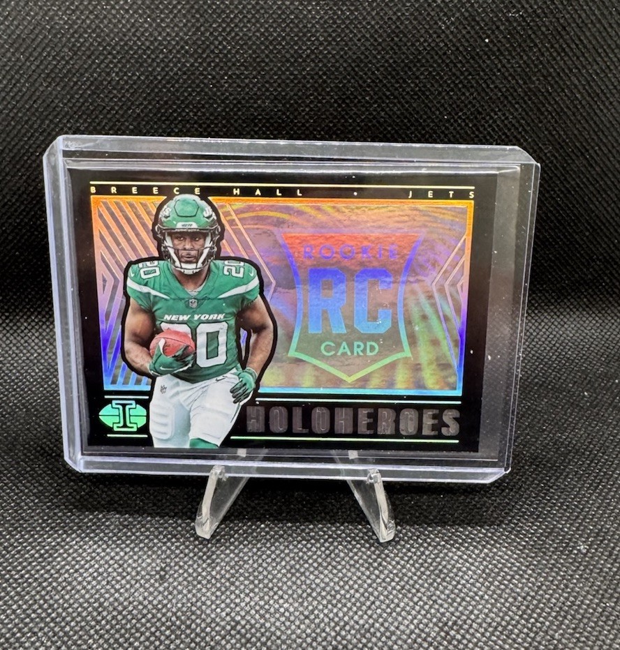 Breece Hall Panini Illusions Holoheroes Rookie #HHR23 Base